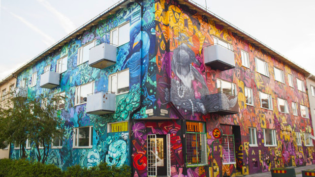 Color invasion seved - sveriges färg gladaste hus